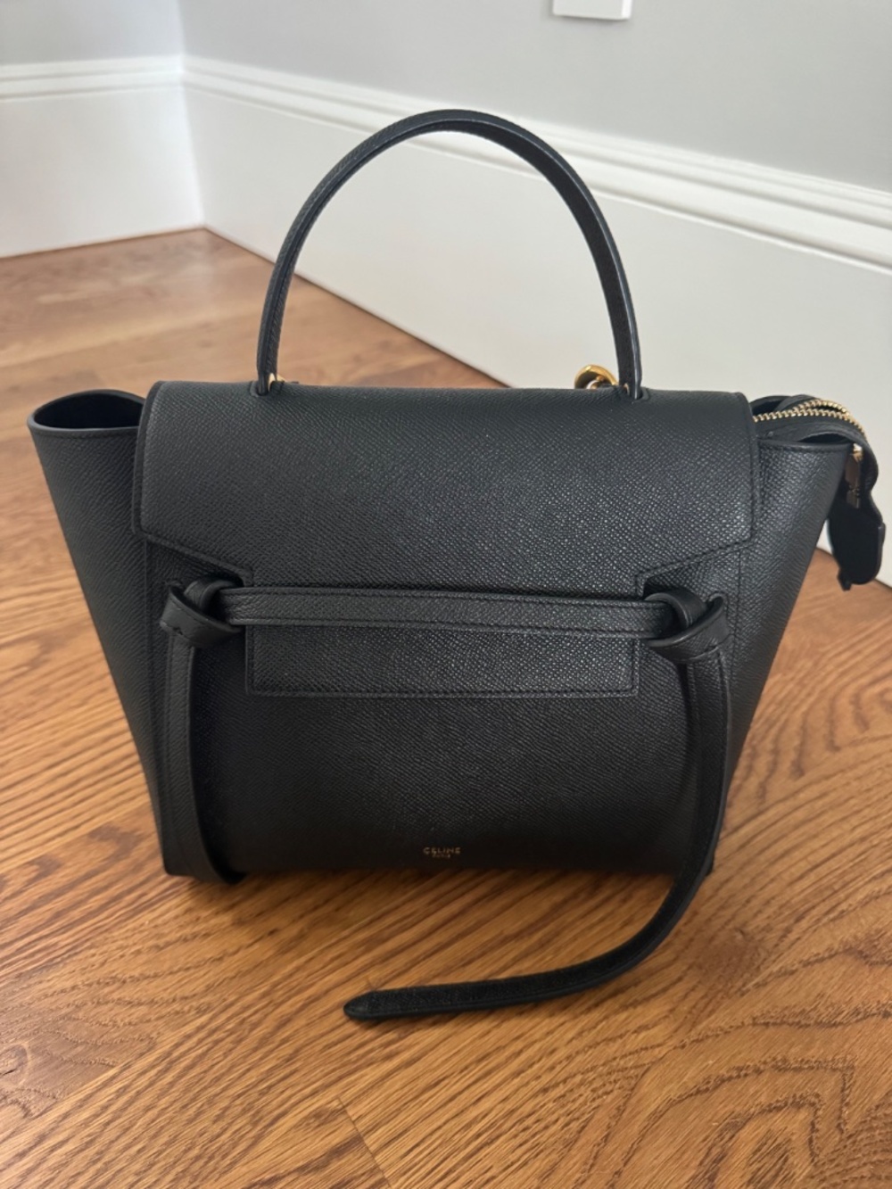 Celine Micro Belt Bag - Black